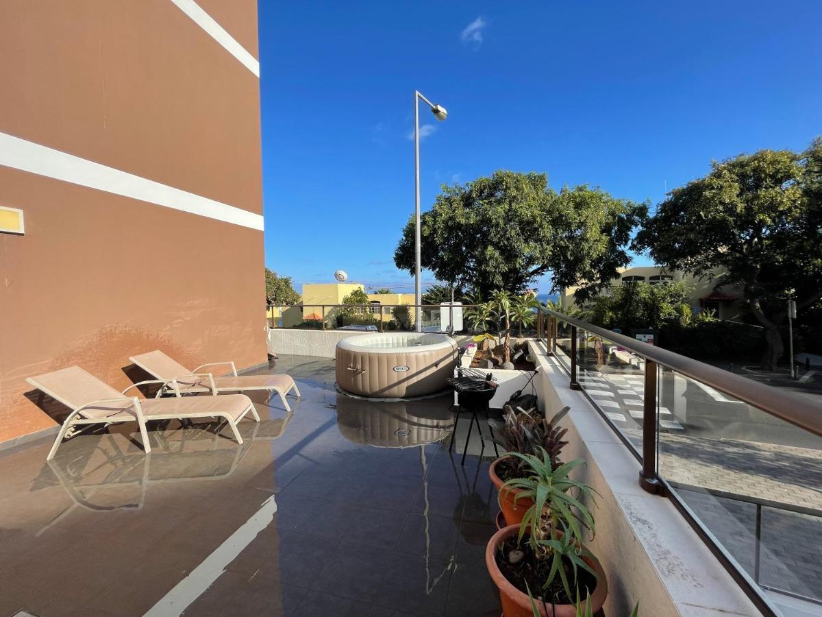 Terrace With Ocean View Apartamento Caniço Exterior foto