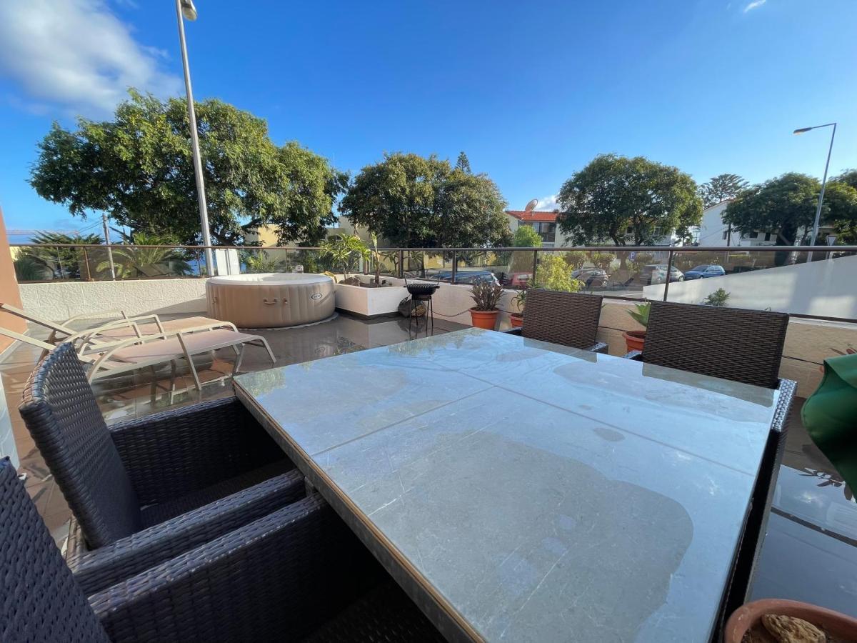 Terrace With Ocean View Apartamento Caniço Exterior foto